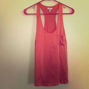 ✔️Orange Joie Racerback 100% Silk